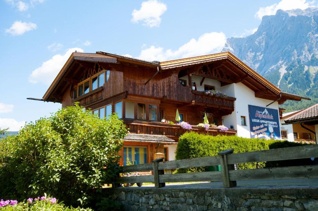 Aparthotel Haus Alpenblick Ehrwald Exterior foto